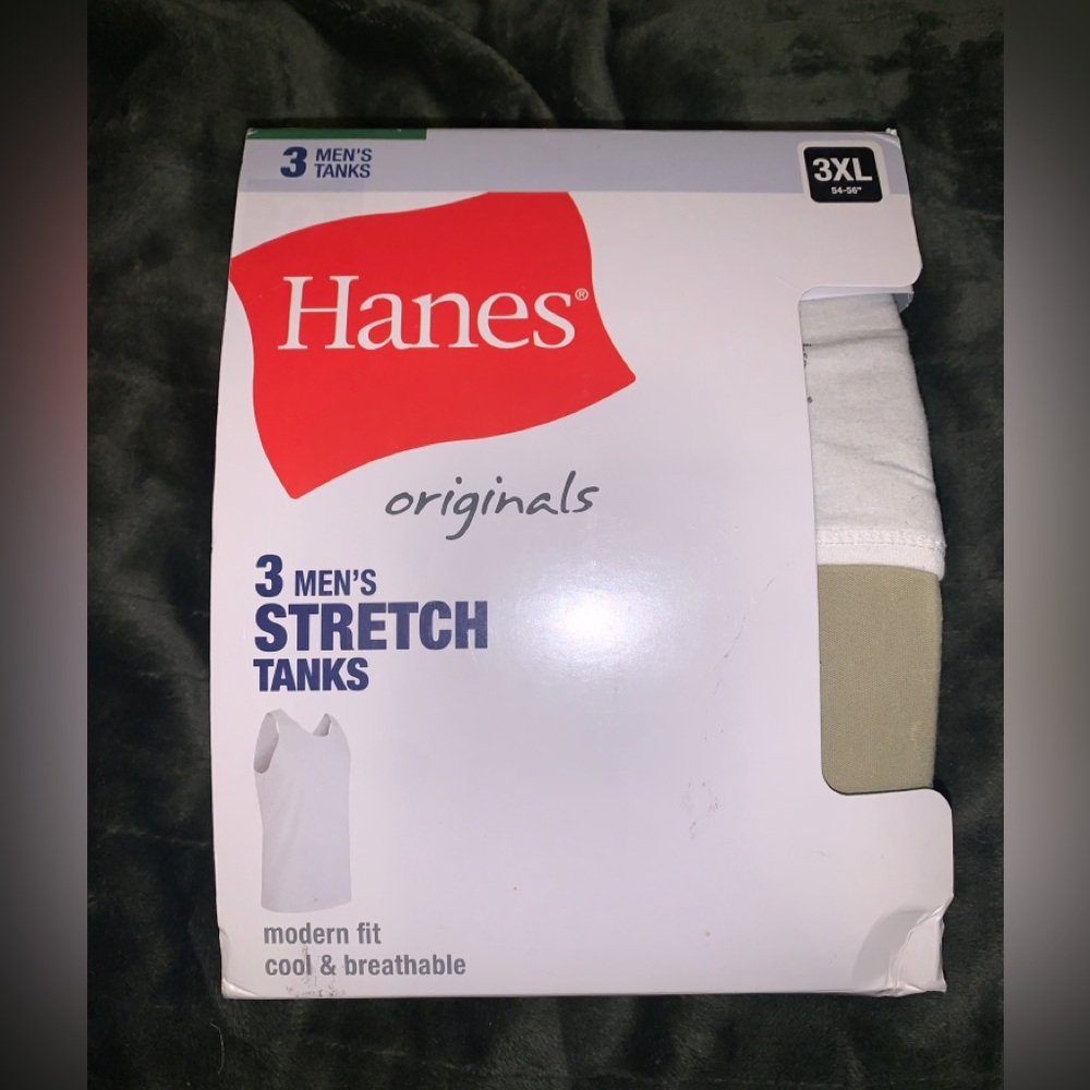 HANES ORIGINALS STRETCH TANKS